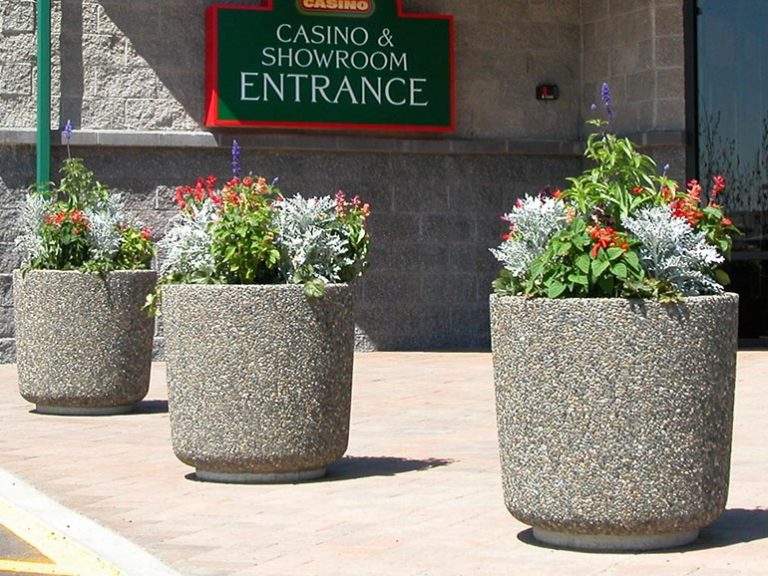 large concrete planters for sale
