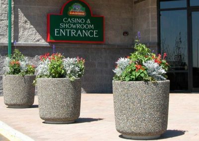 Large Aggregate Stone Planters