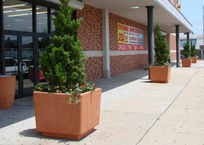 Large Cement Commercial Planters